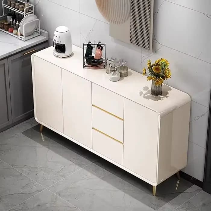 Organiseur de fichiers blanc Glamour