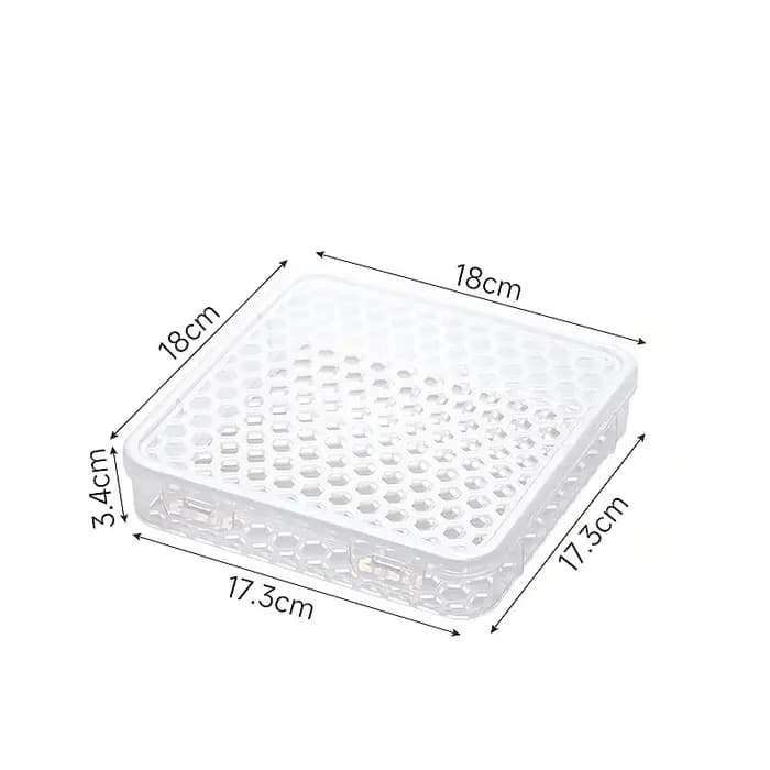 Boîte de rangement de couverts lavable au lave-vaisselle