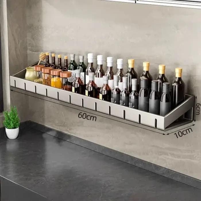 Étagère de rangement murale T1 pour cuisine, organisateur d'épices