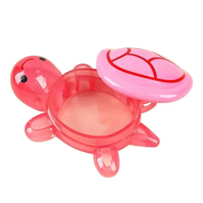 Boîte de rangement tortue lumineuse de dessin animé mignonne