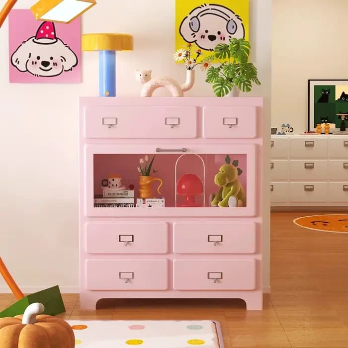 Meubles de rangement modernes pour la maison : Armoires bibliothèques, Commodes Dopamine, Vitrines pour objets de collection