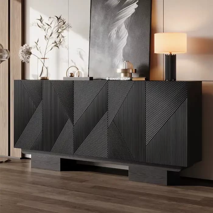 Meubles de rangement sur pied pour salon