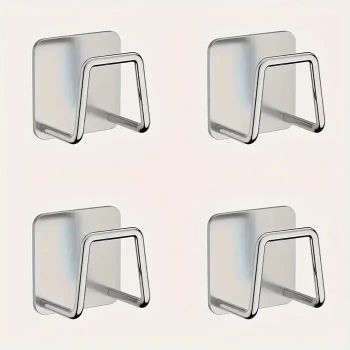 Support de rangement de cuisine 4 pièces, planche à découper murale sous armoire sans poinçonnage, m