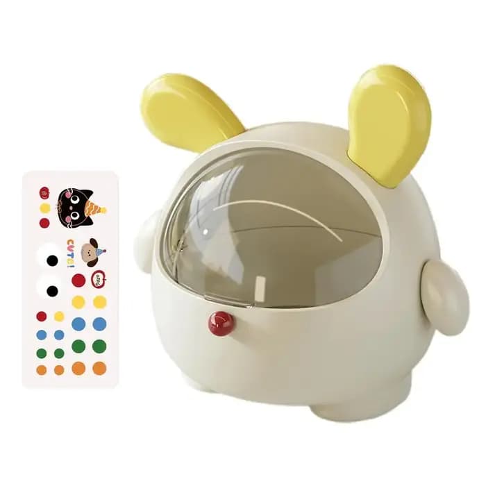 Support de rangement kawaii coréen en forme de lapin