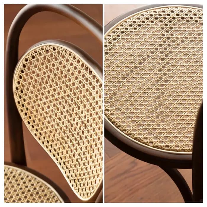 Sangle de canne en rotin naturel de 50cm de largeur, rouleau de rotin de grande taille en matériau de canne, sangle en rotin pour armoire de tête de lit de chaise