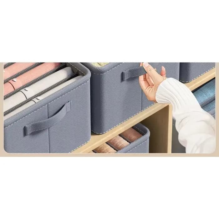 Organisateur de vêtements : Boîte de rangement pour pantalons