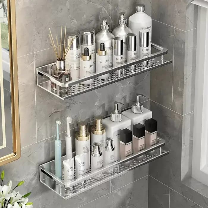 Organisateur d'étagère de salle de bain 30-50CM