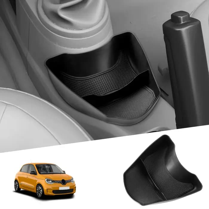 Boîte de rangement centrale pour voiture LFOTPP pour Renault Twingo 3 2014-2023 2024 Rangement autom