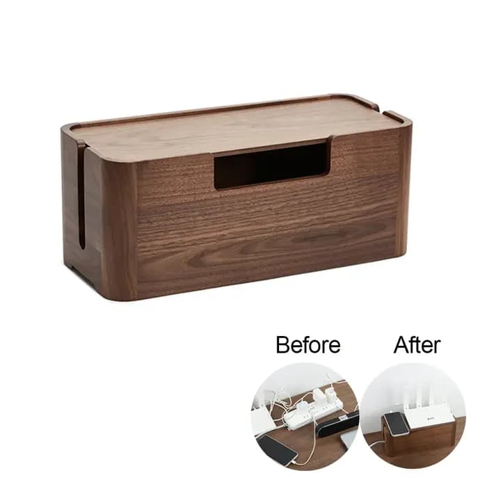 Boîte de rangement de câbles