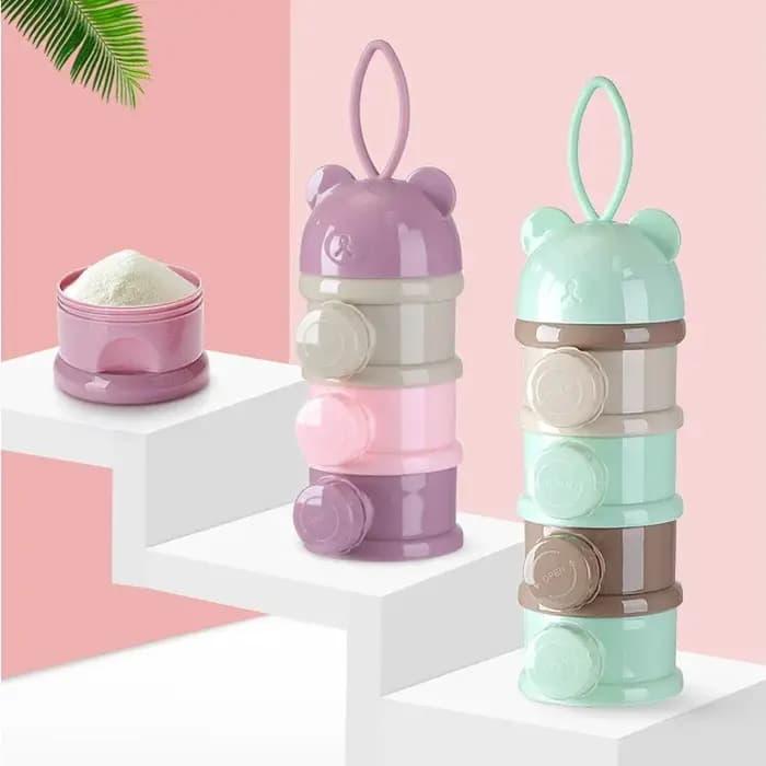 Boîte de stockage de lait en poudre amovible pour bébé