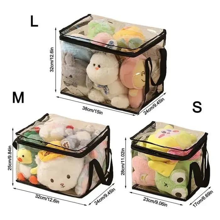 Boîte de rangement de jouets étanche en PVC