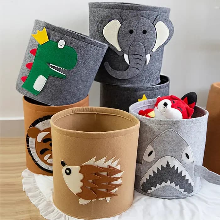 Seau de rangement de jouets pour bébé de grande capacité