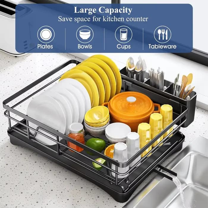 Égouttoir à vaisselle pour comptoir de cuisine