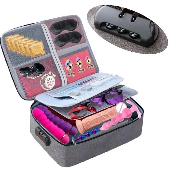 Sac de rangement pour jouets sexuels pour adultes