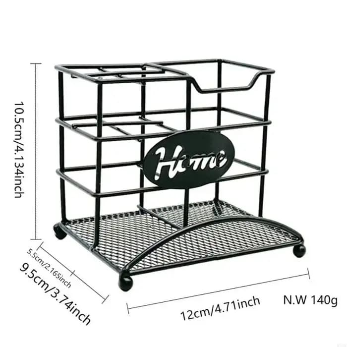 Rack stockage fer robuste Utilisation des espaces verticaux Installations faciles idéales pour les petits appartements
