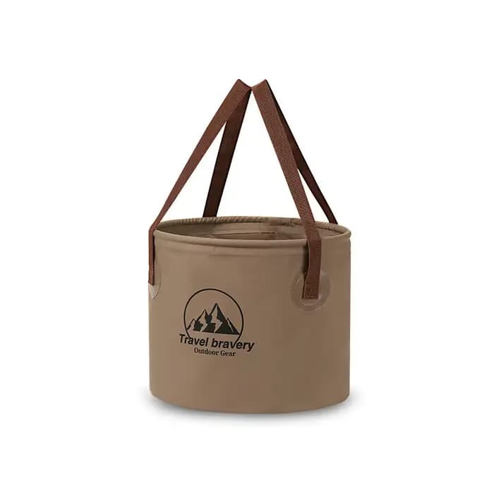 Seau pliant multifonctionnel 5L/10L/20L, bassin pliable Portable de voyage, Camping randonnée pêche,