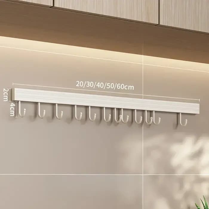 Étagère murale de rangement pour cuisine sans perçage