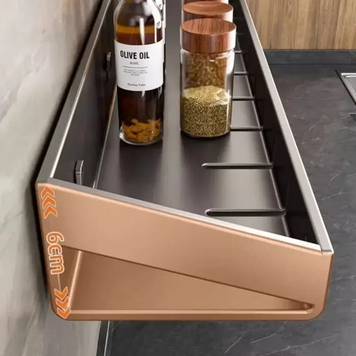 Étagère murale suspendue pour rangement de cuisine