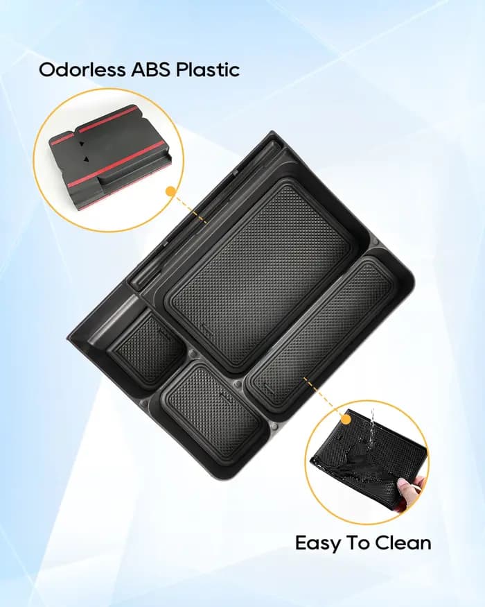 LFOTPP Boîte de rangement pour console centrale de voiture Dacia Sandero 3