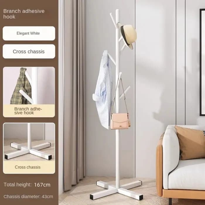 Porte-vêtements en marbre pour la maison, porte-vêtements simple sur pied pour la chambre à coucher,