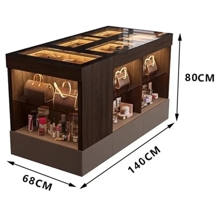 Étagère sol salon armoires vitrine artisanat polyvalent luxe armoire anti-poussière debout Szafki Do Salonu meubles de maison