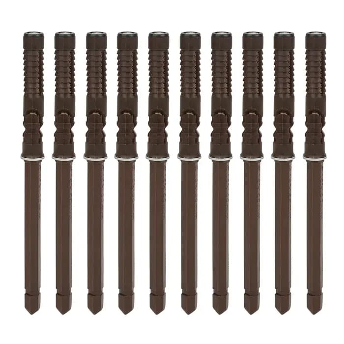 Supports de Support d'étagère dissimulés 10x100mm