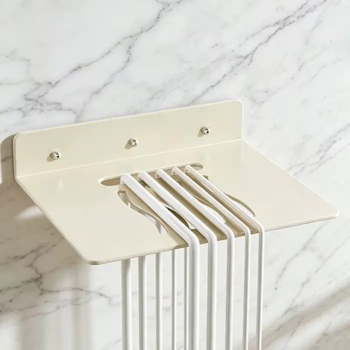 Étagère Murale Flottante en Acier pour Rangement de Routeur