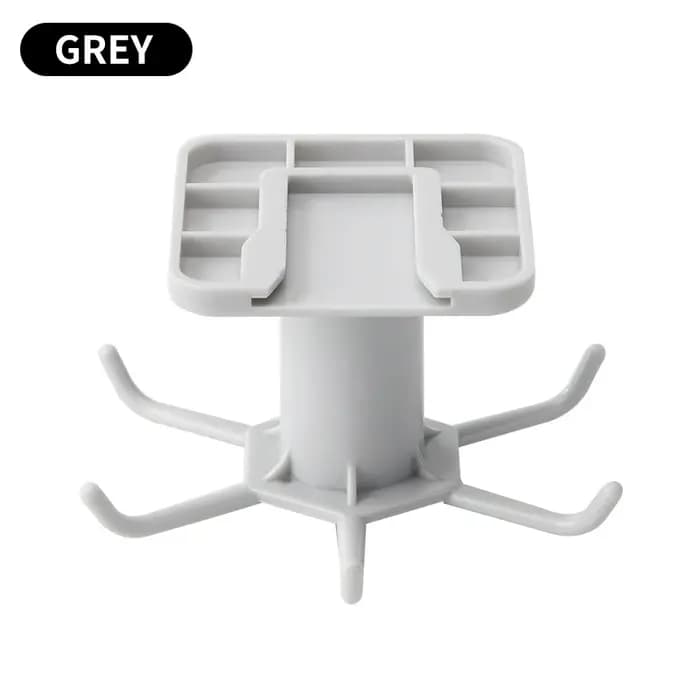 Crochets de cuisine Rotation Rack De Stockage Sans Poinçonnage Mural Ustensiles De Cuisine Fournitur