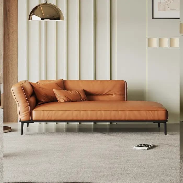 Banc de rangement nordique pour chambre à coucher