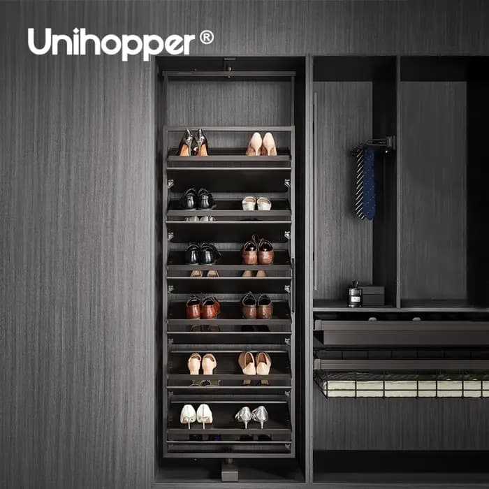 Unihopper armoire moderne 360 rotatif étagère à chaussures organisateur de rangement