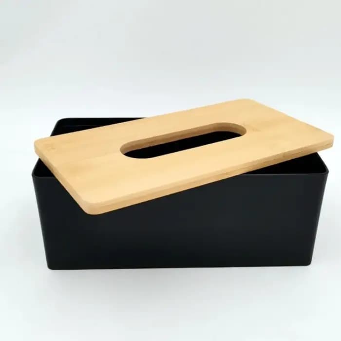 Boîte à mouchoirs en bois épaissie, boîte de rangement pour papier de bureau, porte-serviettes de voiture élégant, distributeur de serviettes, décoration de bureau