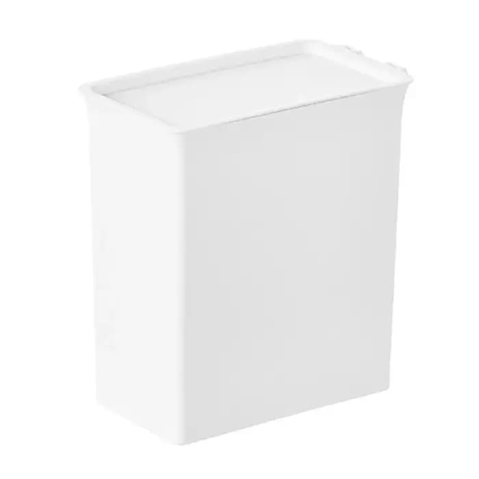 Boîte de rangement pour lessive avec couvercle