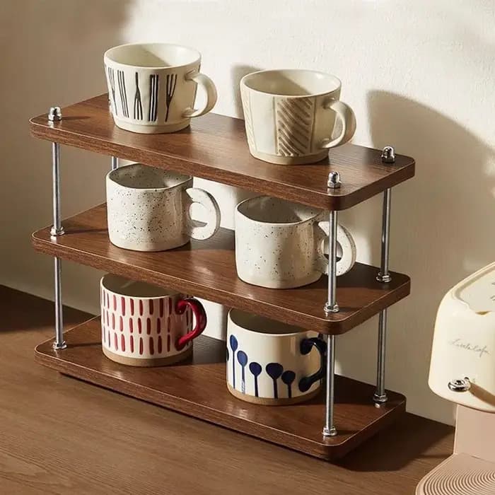 Étagère réglable de style Vintage pour cuisine