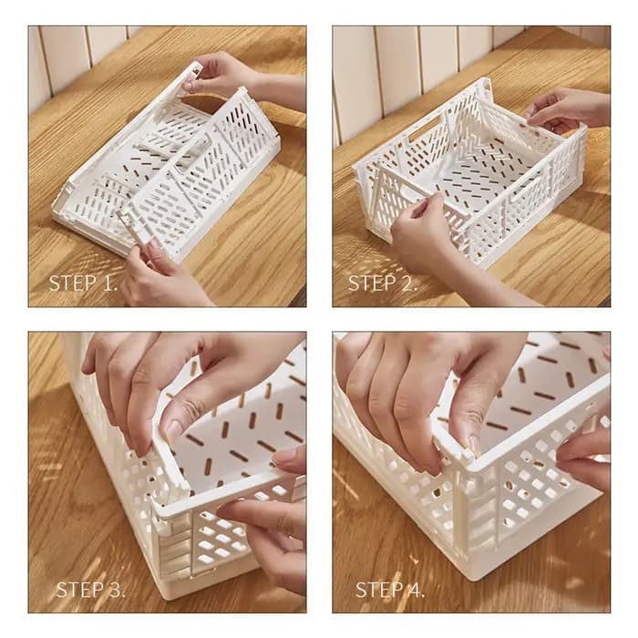 Boîte de Rangement Pliable en Plastique