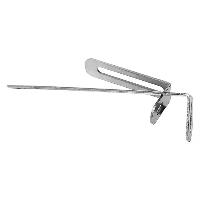 4 supports en acier robustes en forme de L