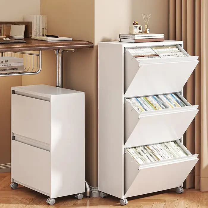 Armoire de rangement multi-niveaux grande capacité