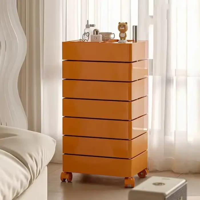 Meuble de rangement mobile à tiroirs