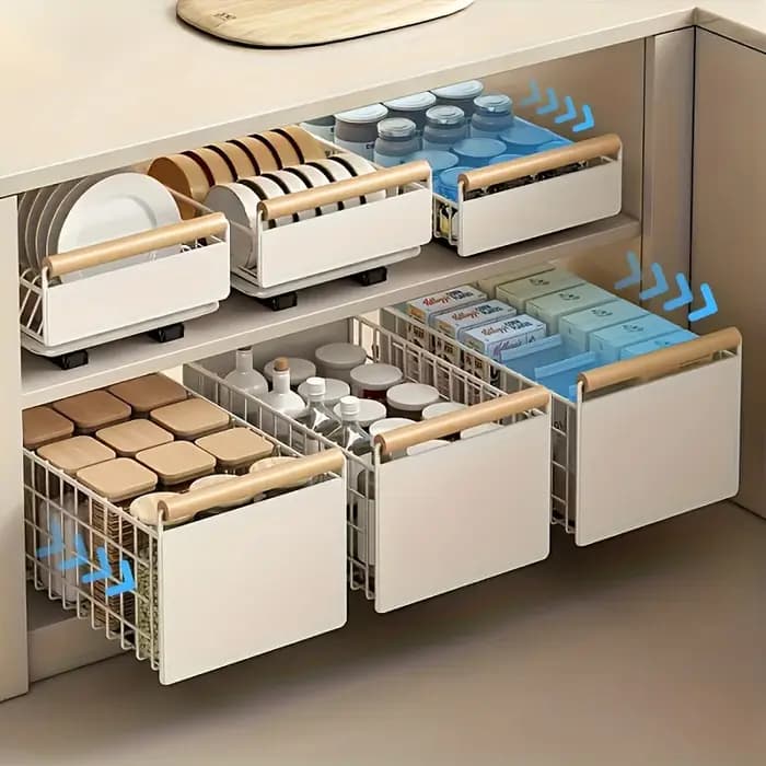Organisateur de tiroir de cuisine peu encombrant