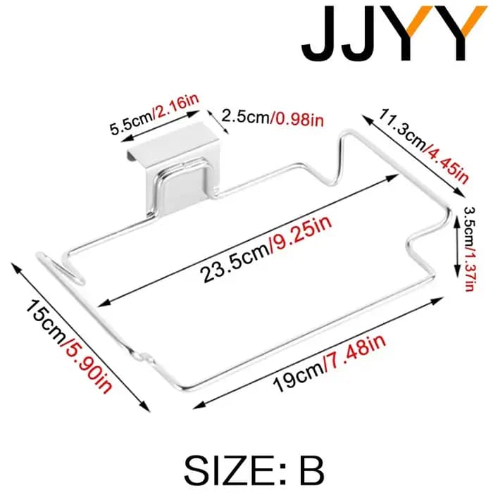 JJYY cuisine poubelle support armoire porte sacs