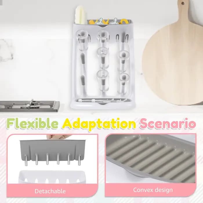 Support de séchage de biberons en plastique