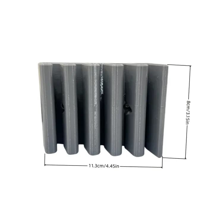 Support mural multi-emplacements robuste pour couvercles de cuisine