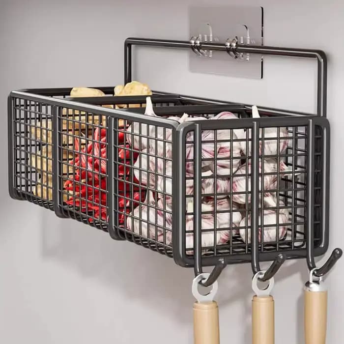 Panier de rangement en fil métallique