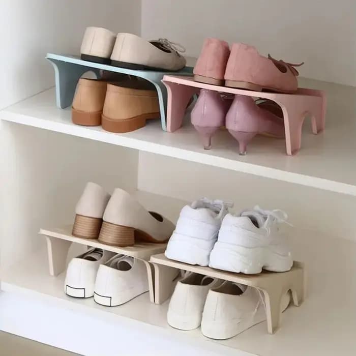 Nouveau gain de place porte-chaussures étagère multifonctionnelle rangement à domicile