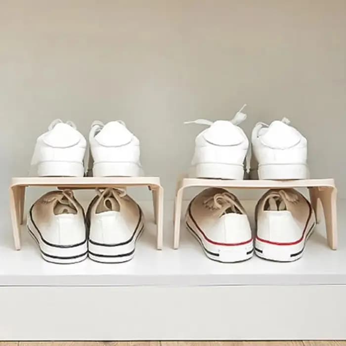 Nouvelle étagère porte-chaussures gain de place