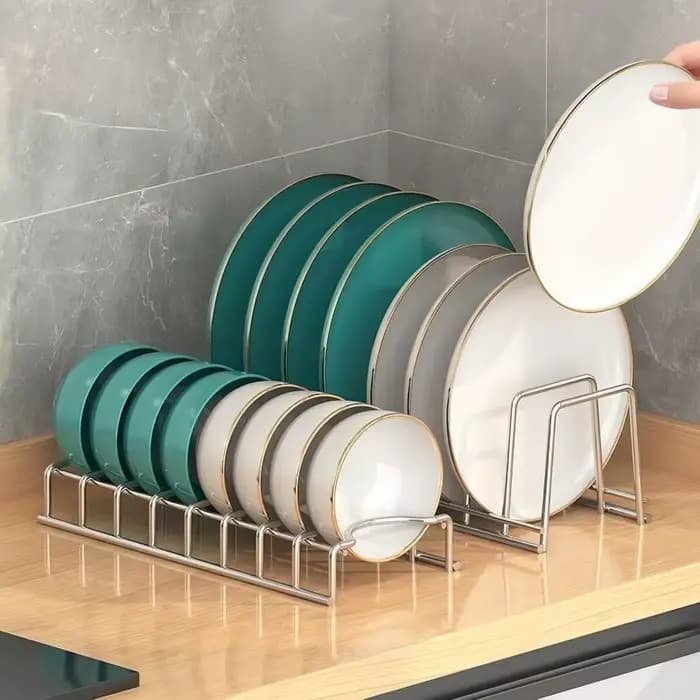 Égouttoir à vaisselle de cuisine en acier inoxydable pour plan de travail