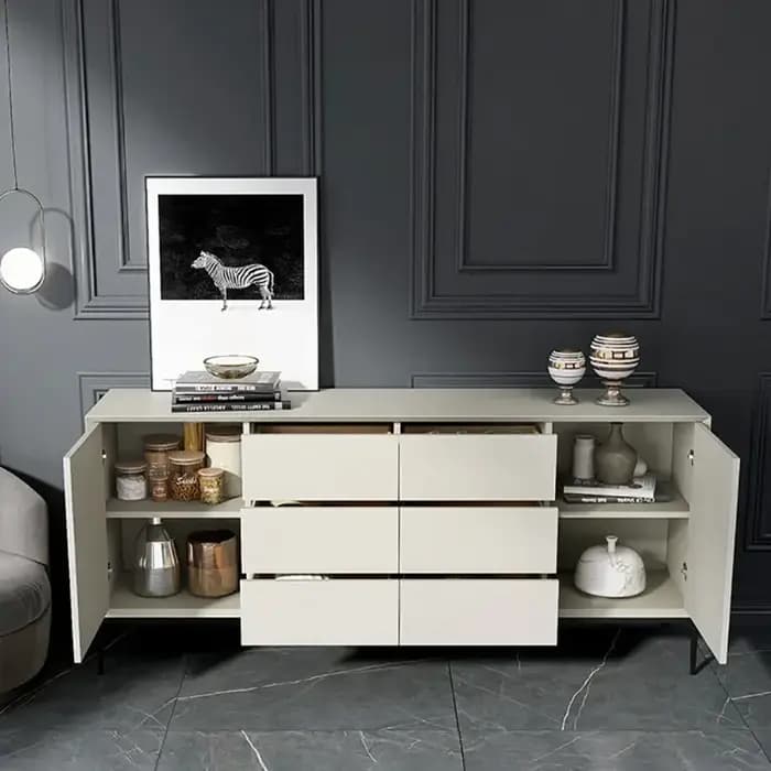 Design Salon armoires décoration vitrine rangement cuisine tiroirs