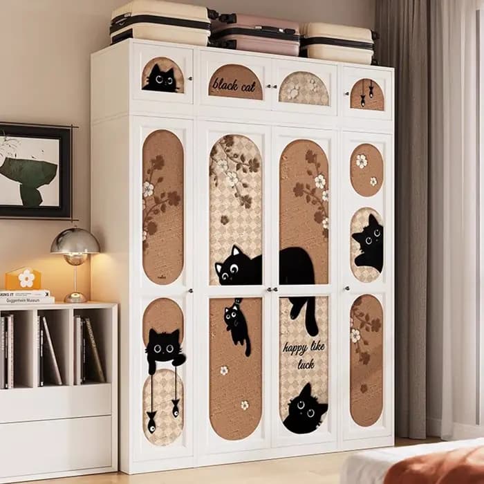 Armoire de rangement de luxe européenne
