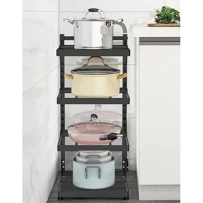 Support de rangement pour cuisinière multicouche