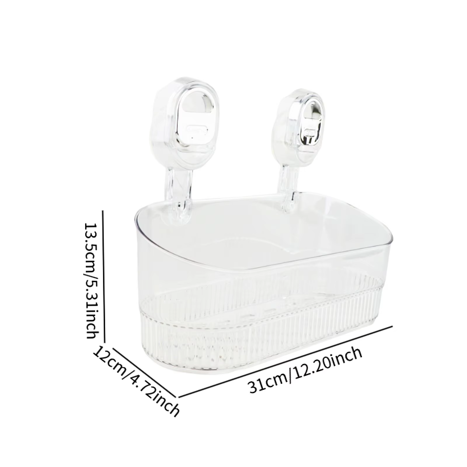 Étagère de douche à ventouse, sans perceuse, support mural pour bouteilles de shampoing, support de 