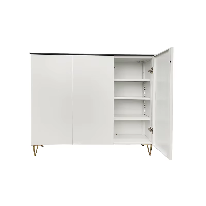 Meubles de maison étagère à chaussures armoire de rangement grand étagère à chaussures en métal